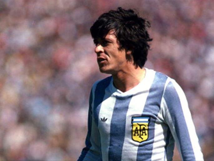 Exdelantero argentino, René 'el Loco' Houseman.