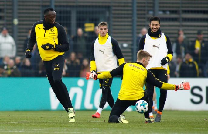 Usain Bolt 'ficha' por el Borussia Dortmund