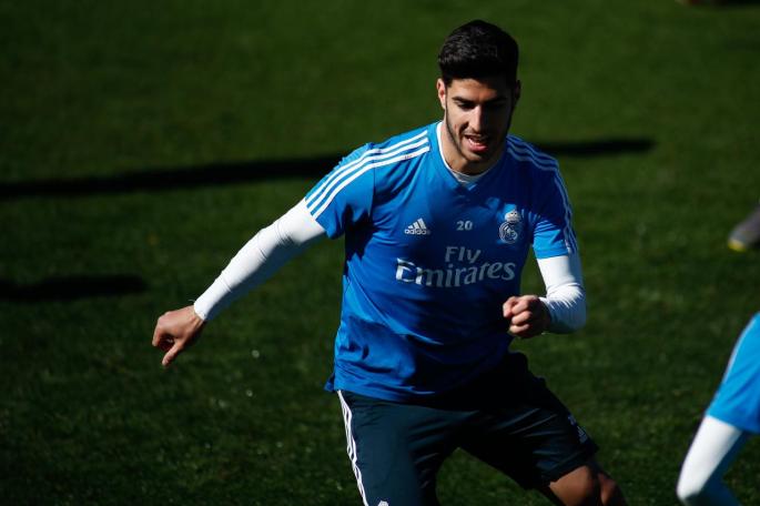 El jugador del Real Madrid Marco Asensio