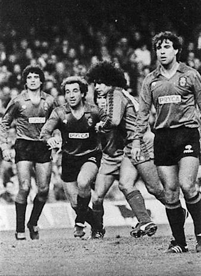 Damià Amer, el secante de Maradona