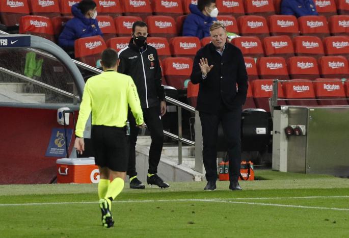 Koeman: «No veo que haya otros equipos mucho mejores que el Barça»