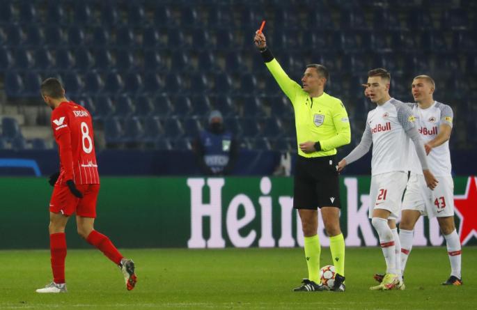El Sevilla, eliminado tras perder en Salzburgo