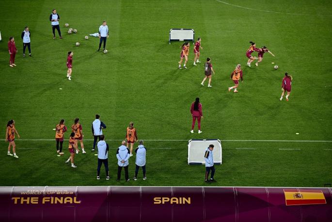 FIFA Women's World Cup final - Spain training