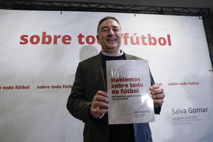 Elecciónes a la RFEF: Salvador Gomar presenta su hoja de ruta