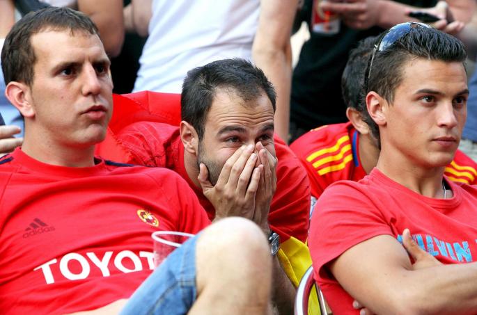 AMBIENTE EN VALENCIA DURANTE EL PARTIDO ESPAÑA-SUIZA