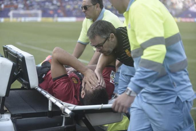 Pedro Bigas se lesiona