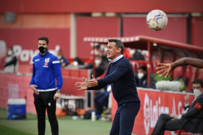 El entrenador del Mallorca se queja