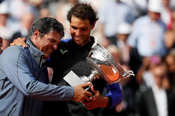 Toni y Rafael Nadal