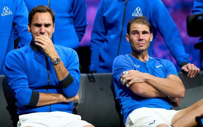 La emotiva carta de despedida de Federer a Nadal