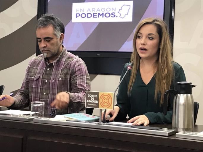 Andoni Corrales (Podemos) no ha decidido si recogerá su acta de diputado al renunciar Maru Díaz