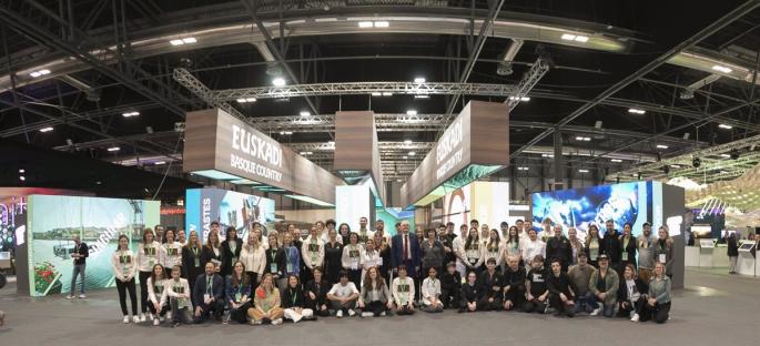 Fitur.- Euskadi recibe el premio al mejor stand de instituciones y comunidades autónomas en Fitur 2025