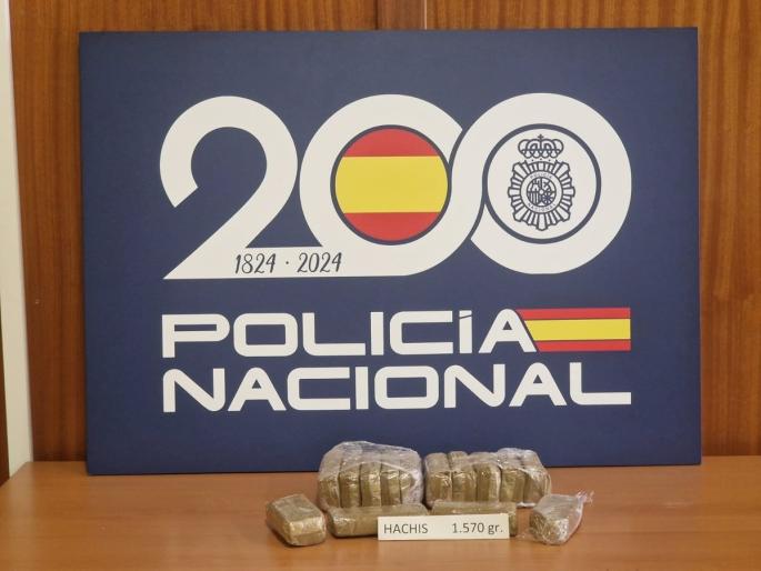 Alicante.-Sucesos.- Tres detenidos por tráfico de drogas tras requisar 3.765 gramos de diferentes sustancias en Benidorm