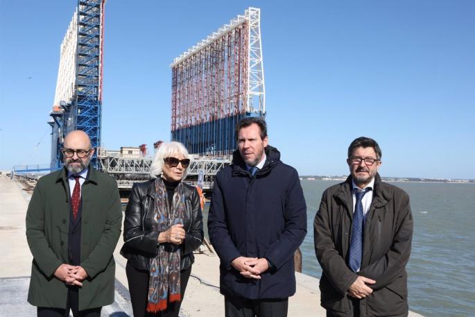 Cádiz.- Gobierno prevé finalizar "a mediados de 2026" la segunda fase de la Nueva Terminal de Contenedores