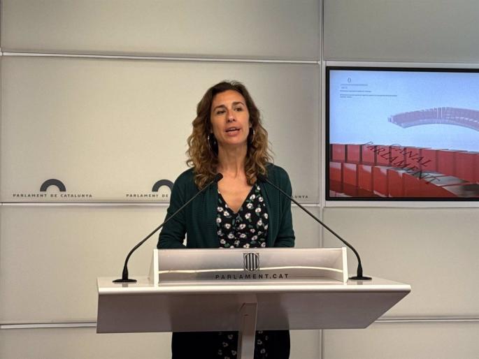 La diputada de la CUP en el Parlament Laia Estrada
