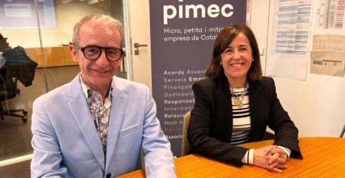 Paro.- Ginesta (Pimec) alerta de los "problemas estructurales" del mercado laboral