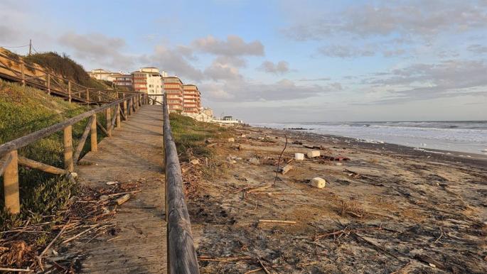 Huelva.- Almonte exige al Gobierno central medidas "inmediatas" tras los "graves" daños en la costa de Matalascañas