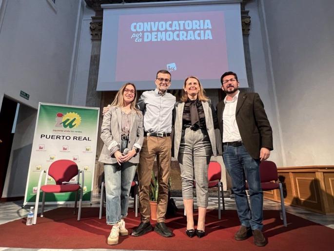Maíllo confía en la "unidad de izquierdas" para las elecciones en Andalucía y ve la sanidad como "el talón de Aquiles"