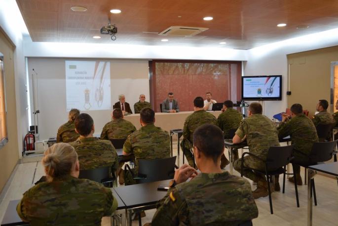 Granada.- Miembros del Ejército de Tierra se forman en el Centro de Prevención de Riesgos Laborales