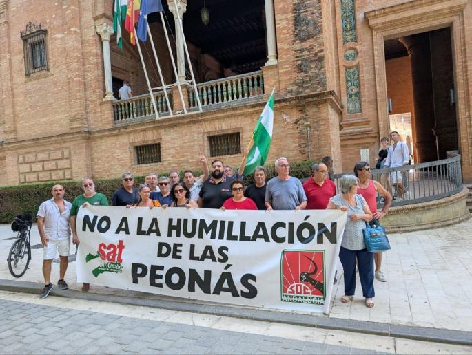 El Sindicato Andaluz de Trabajadores exige eliminar el requisito de peonadas y cumplir la ley jornalera de 2023