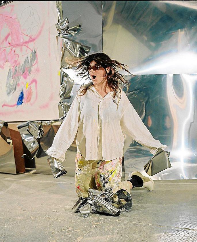 Marria Pratts, de La Bibi, transforma los sótanos de la Fundació Miró de Barcelona