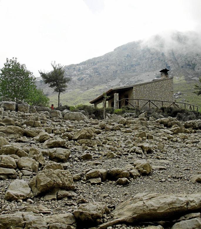 El refugio de Cúber tiene capacidad para seis personas.