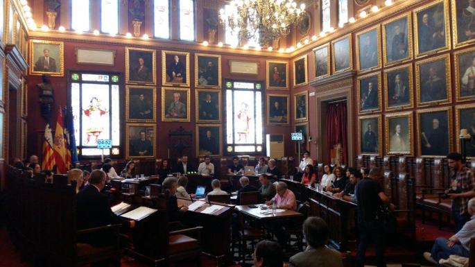Pleno del Ajuntament de Palma