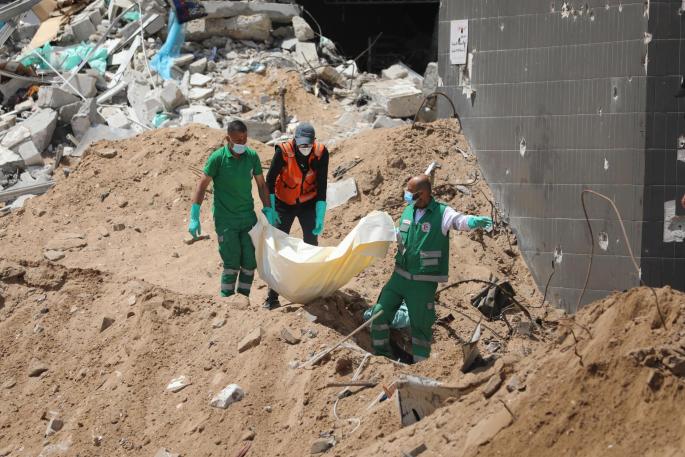 Ruinas del Al-Shifa en Gaza