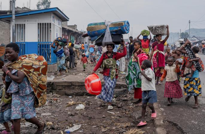 El grupo rebelde M23 asegura haber tomado la estratégica ciudad de Goma en el este del Congo