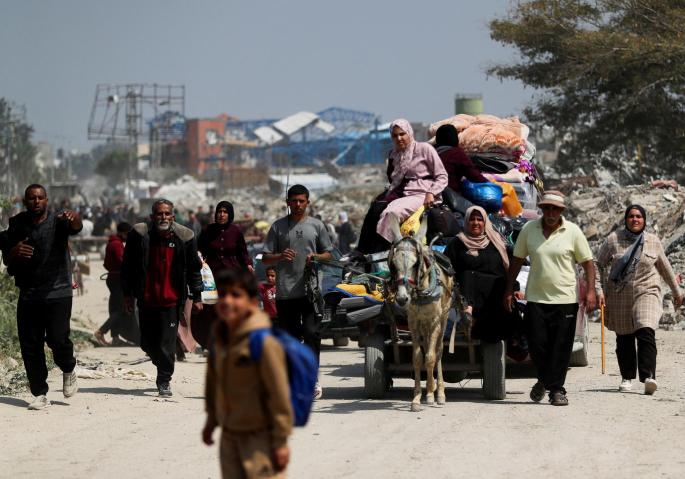 Bombardeos en Gaza