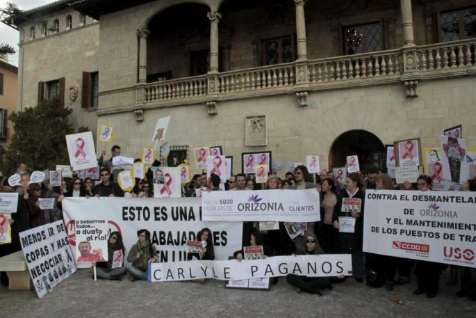 PALMA LOCAL CONCENTRACION ORIZONIA EN CONSULADO DE MAR FOTO JOAN TO