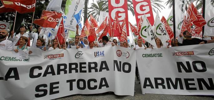 Protestas por la Carrera Profesional