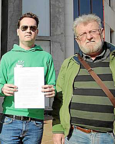 Joan Crespí y Jaume Sastre.