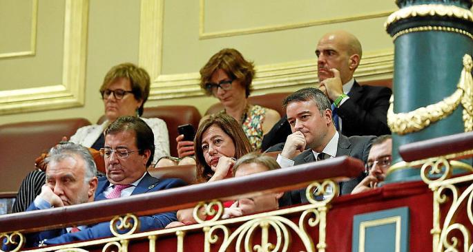 Armengol en la primera jornada del debate de investidura