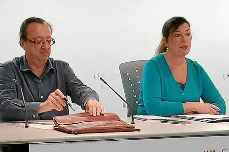 Patricia Gómez y Francesc Albertí.