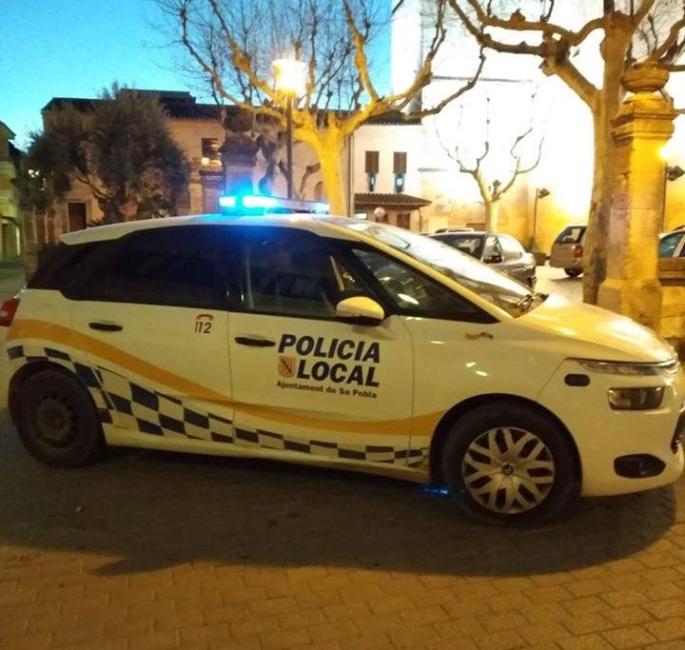 Controles policiales en sa Pobla