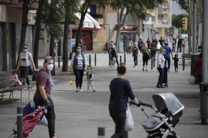 palma segundo dia que los nios pueden salir a pasear acompaados
