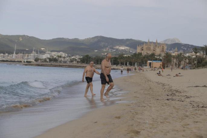 Baños en Palma en la fase 2
