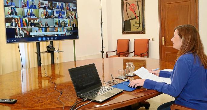 La presidenta del Govern, Francina Armengol