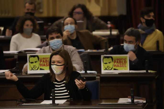 Apoyo de los diputados de Mes al rapero Pablo Hasél