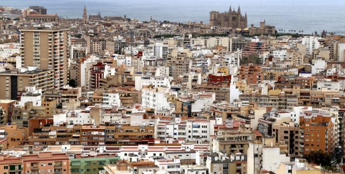 vista área de Palma
