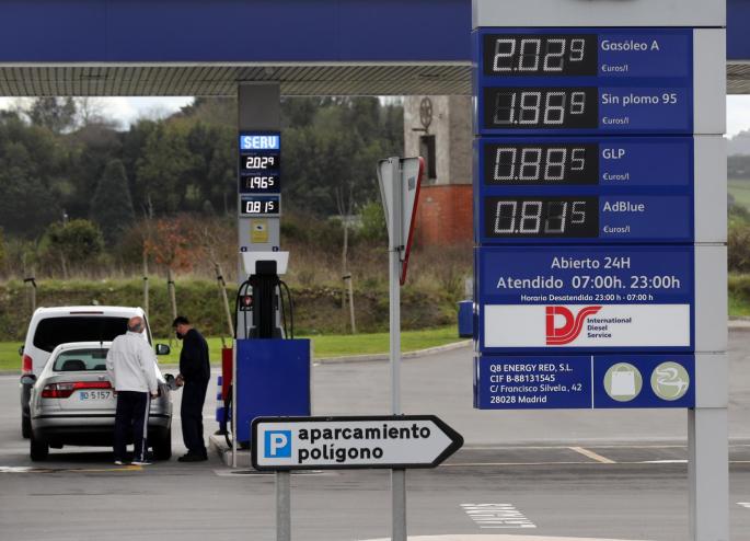 precio de la gasolina