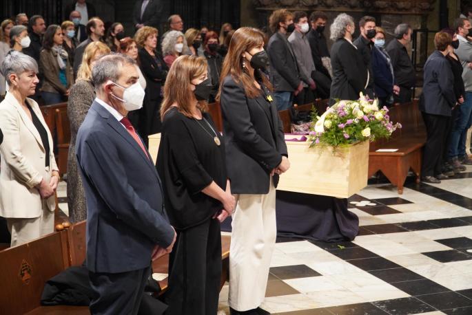 Armengol, en el funeral de Josep Massot: «Es un mallorquín universal»