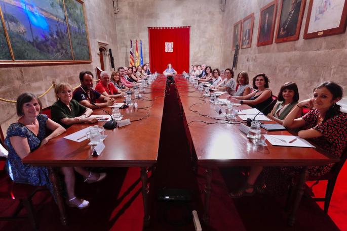 Imagen de la reunión