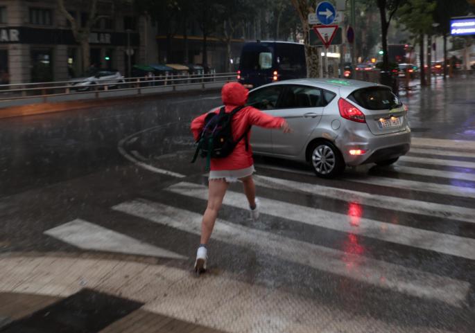 Las lluvias se resisten a marcharse de Mallorca