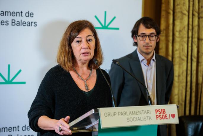 Armengol: Nunca he visto a nadie con tan pocas ganas de trabajar por Baleares como Prohens