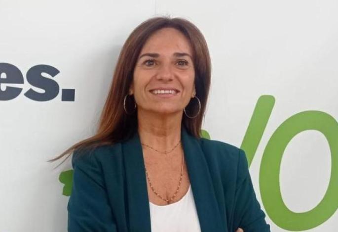La portavoz de Vox en el Parlament, Manuela Cañadas