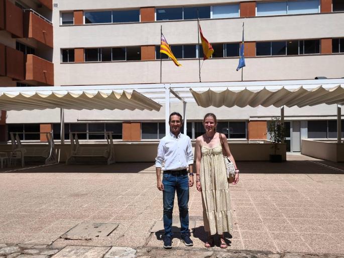 El Consell de Mallorca inicia la reforma de la octava planta de la residencia La Bonanova de Palma.