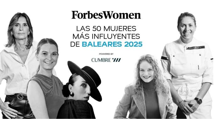 Forbes reconoce a las 50 mujeres más influyentes de Baleares de 2025