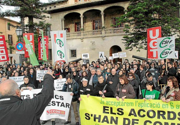 Los 65.000 funcionarios del Govern tendrán otra subida de sueldo de un 0,5 % más Publicado