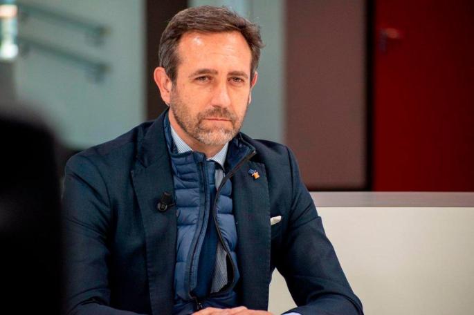 Imagen de archivo de Bauzá cuando era eurodiputado de Ciudadanos